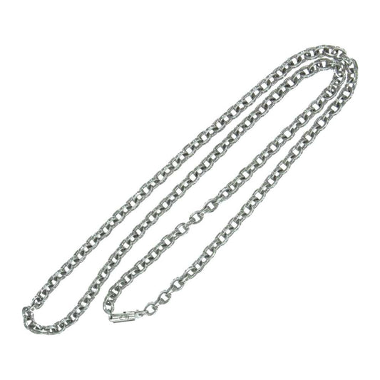 CHROME HEARTS クロムハーツ（原本無） PAPER CHAIN 24inch ペーパーチェーン ネックレス 24インチ シルバー系【中古】