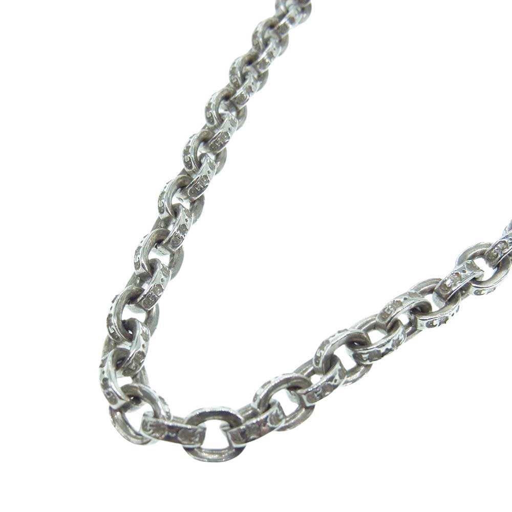 CHROME HEARTS クロムハーツ（原本無） PAPER CHAIN 24inch ペーパーチェーン ネックレス 24インチ シルバー系【中古】