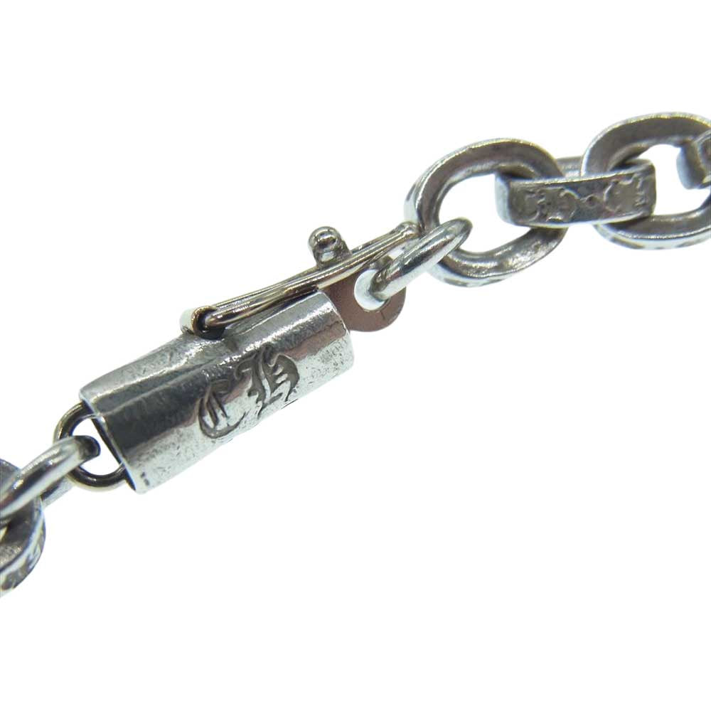 CHROME HEARTS クロムハーツ（原本無） PAPER CHAIN 24inch ペーパーチェーン ネックレス 24インチ シルバー系【中古】