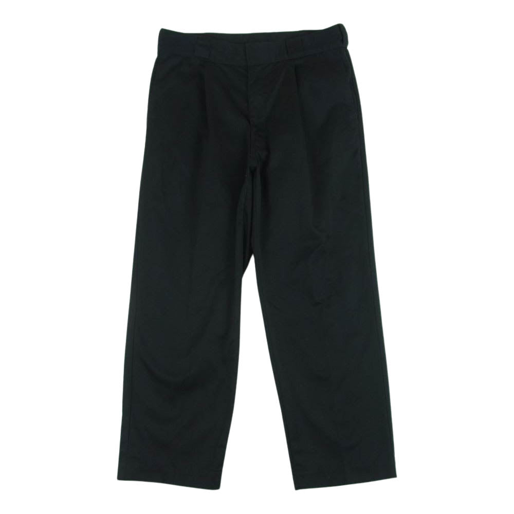 BEAMS ビームス 23AW 11-23-0352-803 2023年秋冬 23F-BM2306 1プリーツ ワーク トラウザーズ パンツ ブラック系 M【中古】