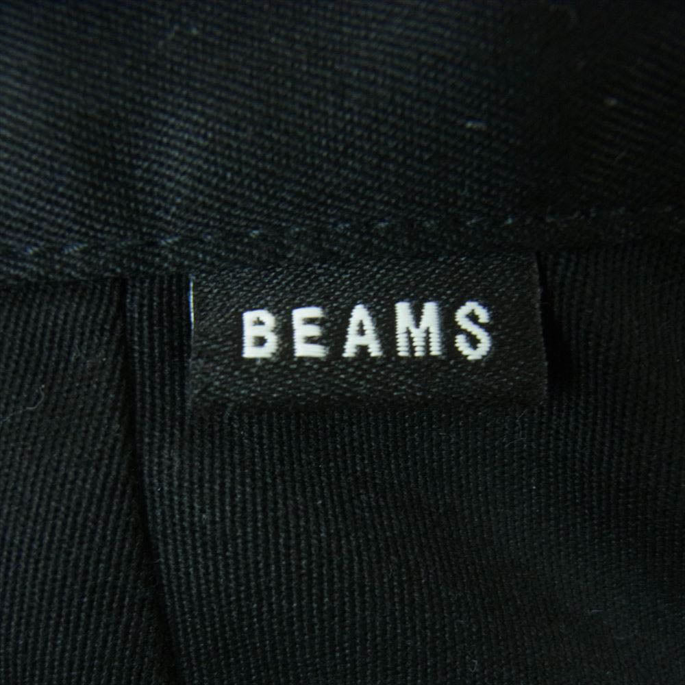 BEAMS ビームス 23AW 11-23-0352-803 2023年秋冬 23F-BM2306 1プリーツ ワーク トラウザーズ パンツ ブラック系 M【中古】