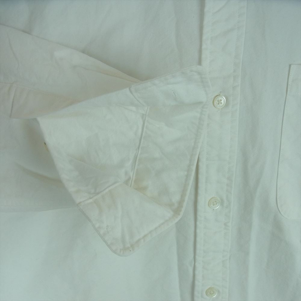BEAMS ビームス 23AW 11-11-0492-301 2023年秋冬 23F-BM1103 Heavy Oxford Button Down Shirt ヘビーオックスフォード ボタンダウン 長袖 シャツ ホワイト系 S【中古】