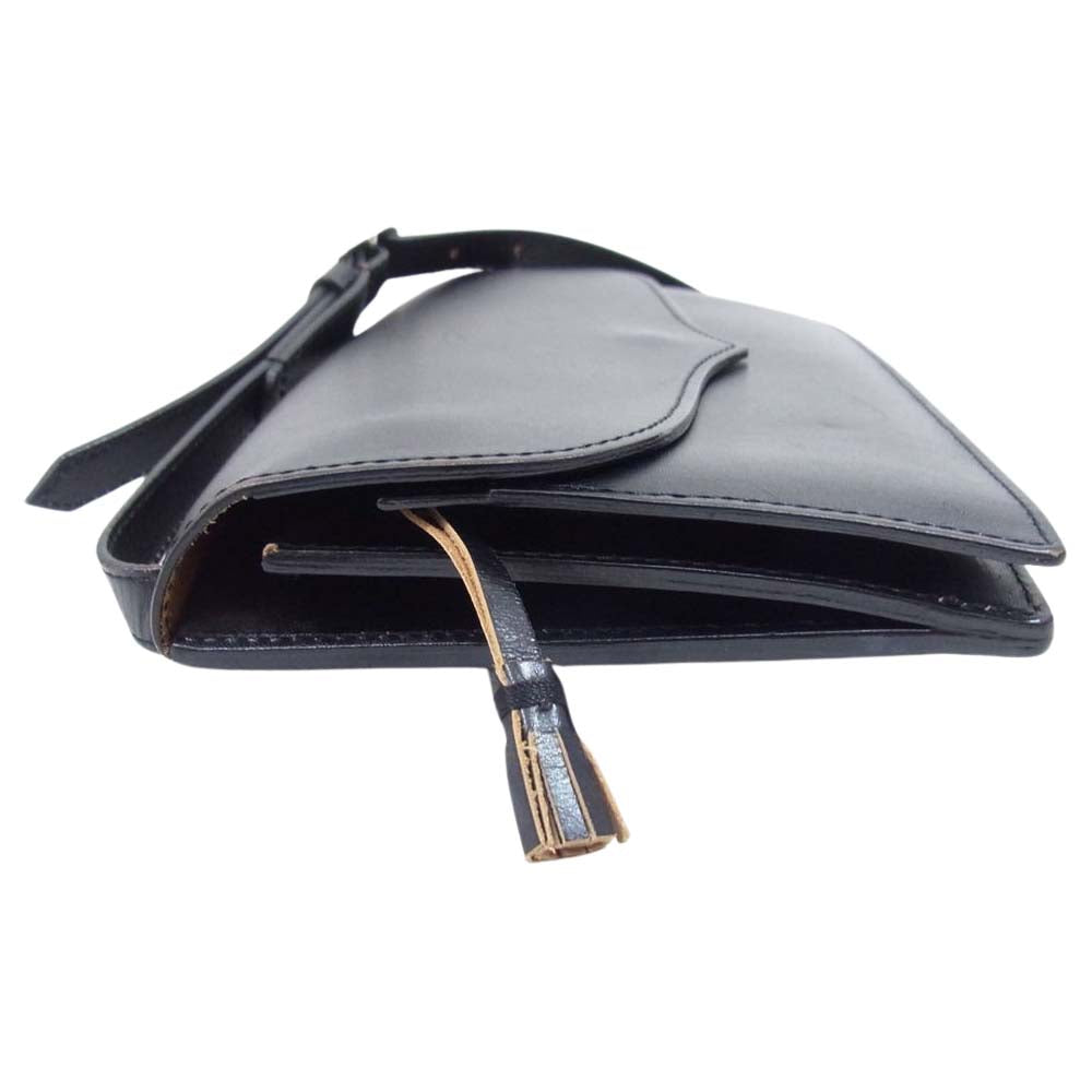 オールドマンズテーラー SHOULDER WALLET レザー ショルダー ウォレット バッグ ブラック系【中古】