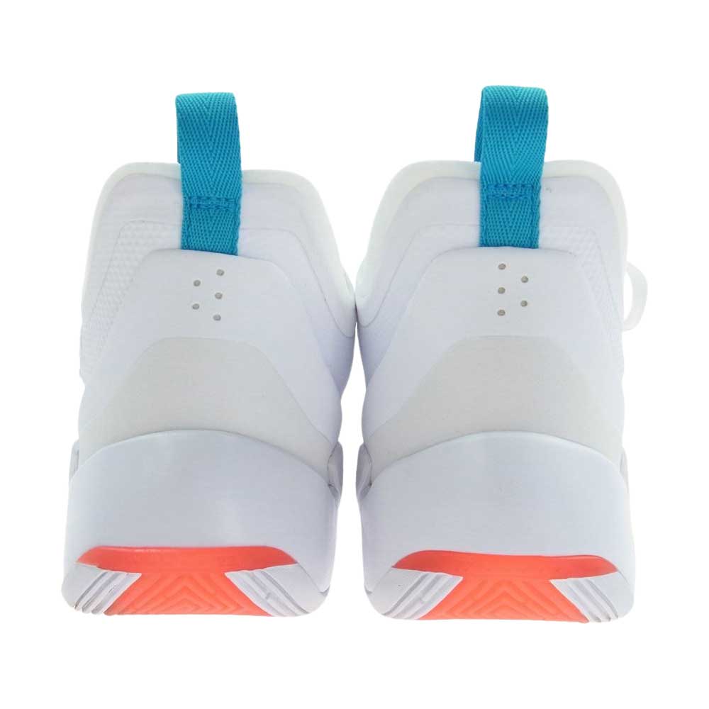 NIKE ナイキ DQ6513-104 GS Jordan Luka 1White NeoTurquoise Metallic Silver GS ジョーダン ルカ1 ホワイト ネオ ターコイズ メタリック シルバー スニーカー ホワイト系 24..5cm【中古】