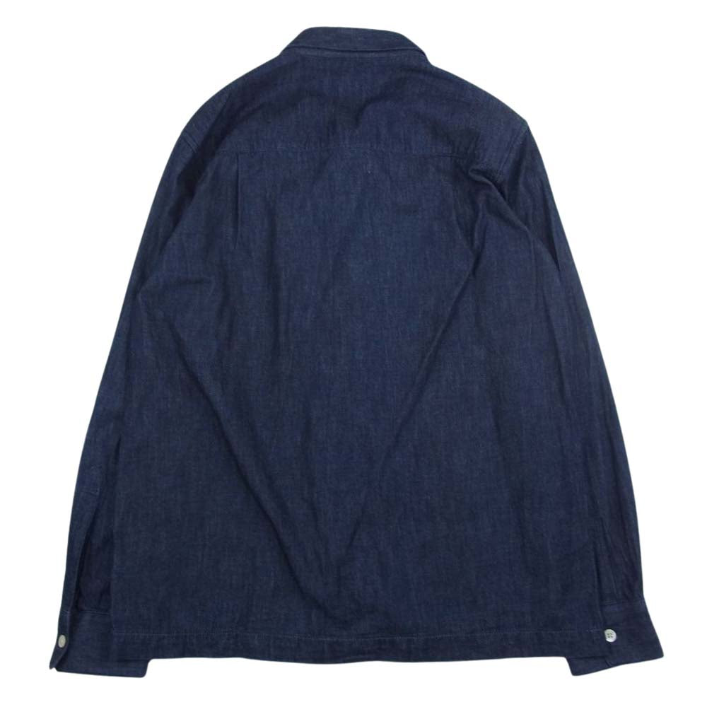 WTAPS ダブルタップス 16AW 162LTDT-SHM04 VATOS LS ヴァトス デニム 長袖 シャツ インディゴブルー系 L【中古】