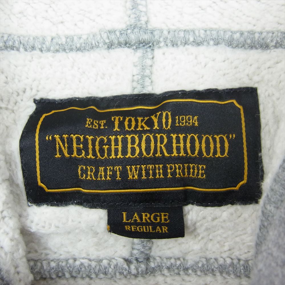 NEIGHBORHOOD ネイバーフッド 16AW 162ATNH-CSM04 PE HEAD/C-HOODED LS プルオーバー フーデッド パーカー グレー系 L【中古】