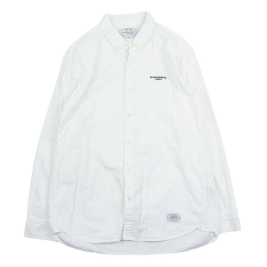 NEIGHBORHOOD ネイバーフッド 16SS 161MYNH-SHM02 LOGGER C-SHIRT.LS ポケット ロガー 長袖 シャツ ホワイト系 L【中古】