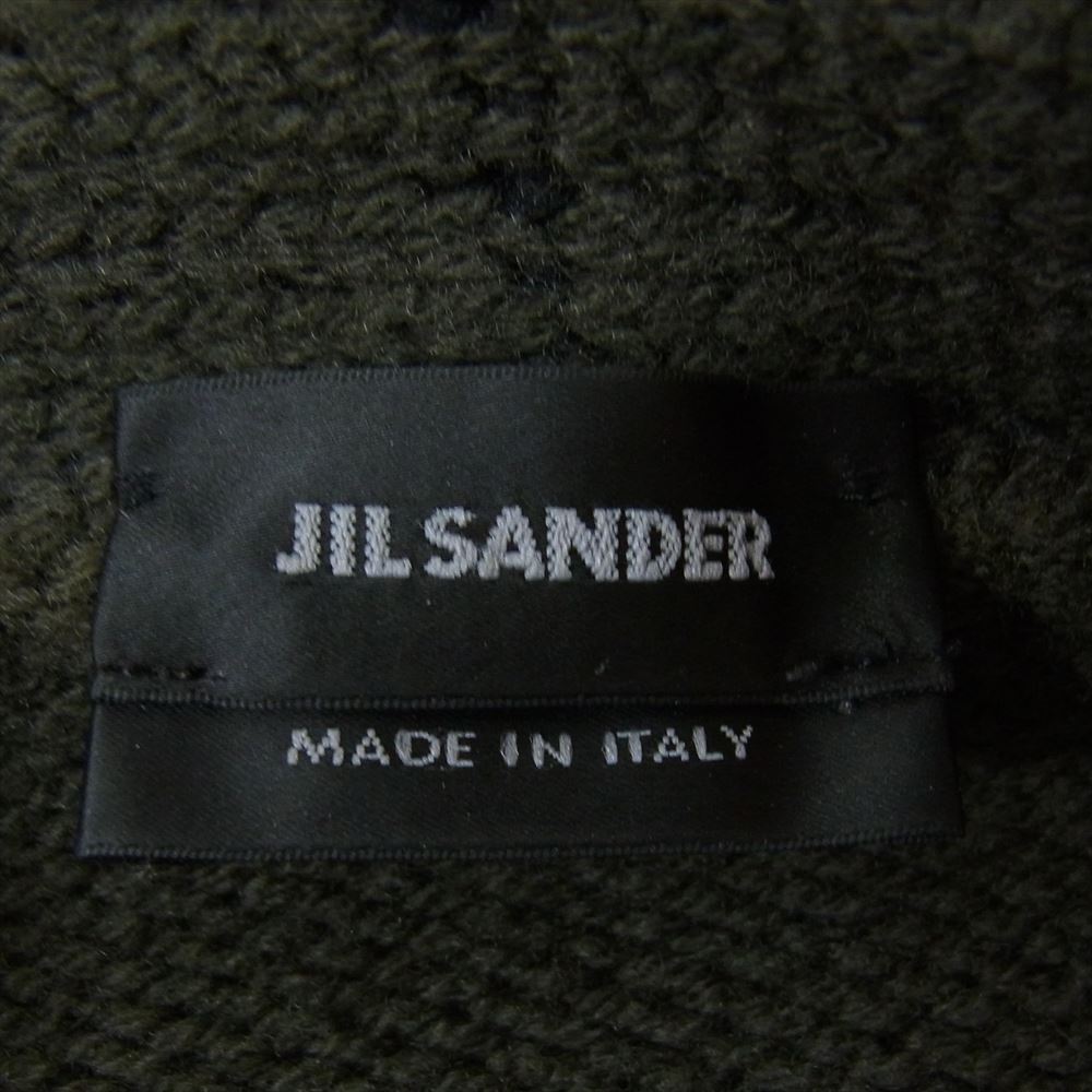 JIL SANDER ジルサンダー JSMI751049 MIY21108 国内正規品 メランジ Vネック ウール カーディガン ニット グリーン系 46【中古】