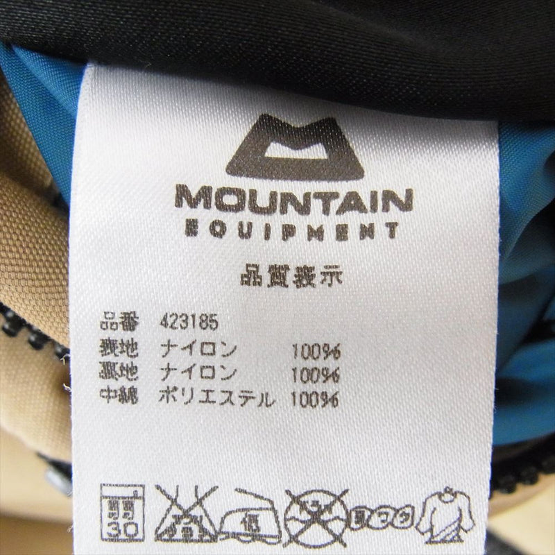 マウンテン イクイップメント CHEMICAL DUVET SMU ケミカル デュベ リバーシブル 中綿 ジャケット ベージュ系 M【中古】