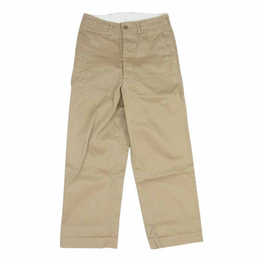 orSlow オアスロウ 03-V5361  Vintage Fit Army Trousers ヴィンテージフィット アーミー トラウザーズ チノパンツ ベージュ系 XS【中古】