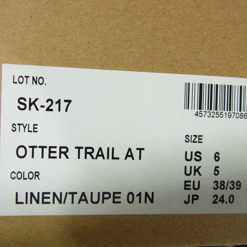 シャカ SK-217 OTTER TRAIL オッター トレイル スニーカー サンダル ライトブラウン系 24.0cm【新古品】【未使用】【中古】