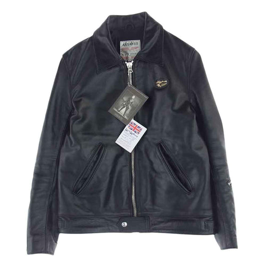 Lewis Leathers ルイスレザー 60T CORSAIR TIGHT FIT ホースハイド コルセア タイトフィット ライダース ジャケット ブラック系 36【中古】