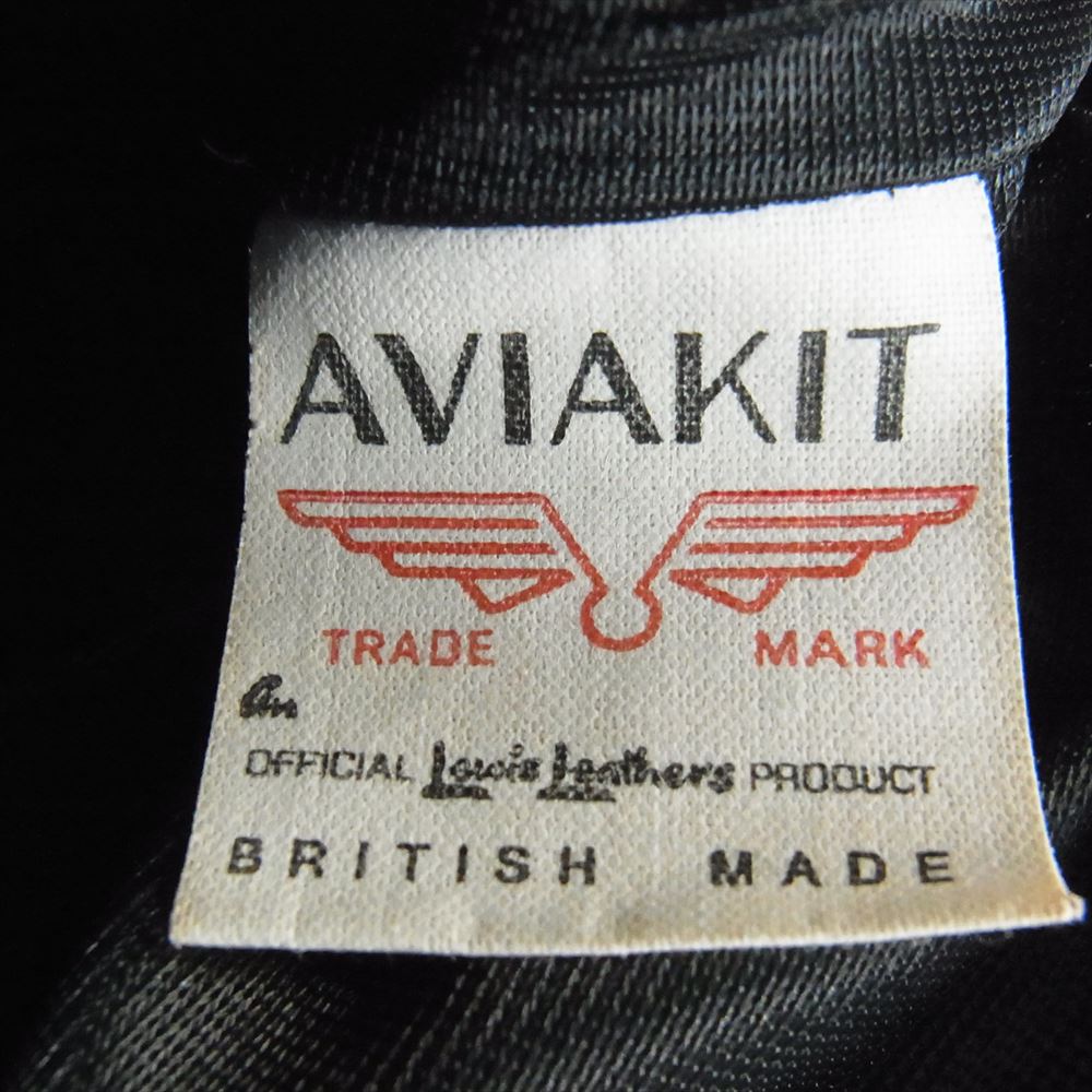 Lewis Leathers ルイスレザー 60T CORSAIR TIGHT FIT ホースハイド コルセア タイトフィット ライダース ジャケット ブラック系 36【中古】