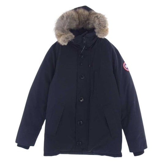 CANADA GOOSE カナダグース 3426MA 国内正規品 サザビーリーグタグ CHATEAU PARKA FF シャトー ファー ダウン パーカ ジャケット ネイビー系 S【中古】
