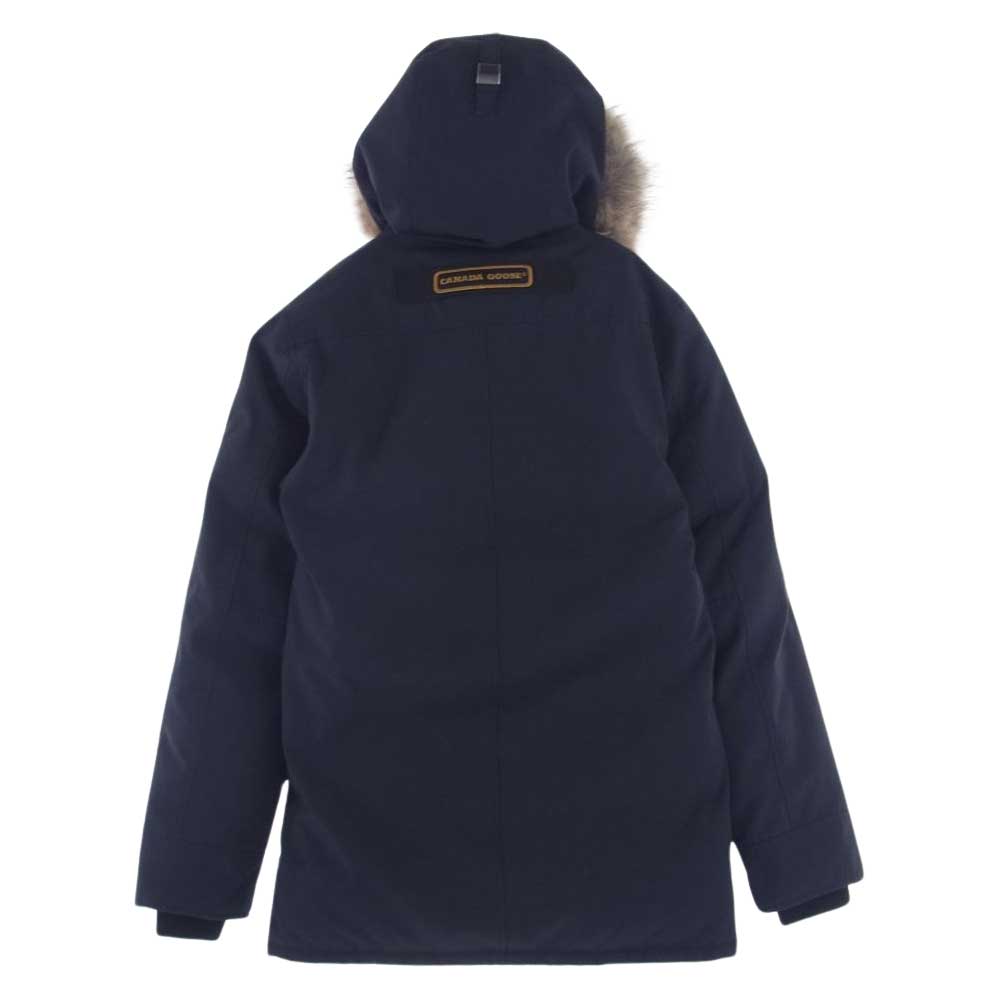 CANADA GOOSE カナダグース 3426MA 国内正規品 サザビーリーグタグ CHATEAU PARKA FF シャトー ファー ダウン パーカ ジャケット ネイビー系 S【中古】