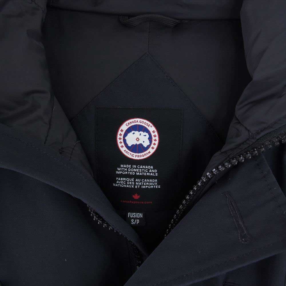 CANADA GOOSE カナダグース 3426MA 国内正規品 サザビーリーグタグ CHATEAU PARKA FF シャトー ファー ダウン パーカ ジャケット ネイビー系 S【中古】