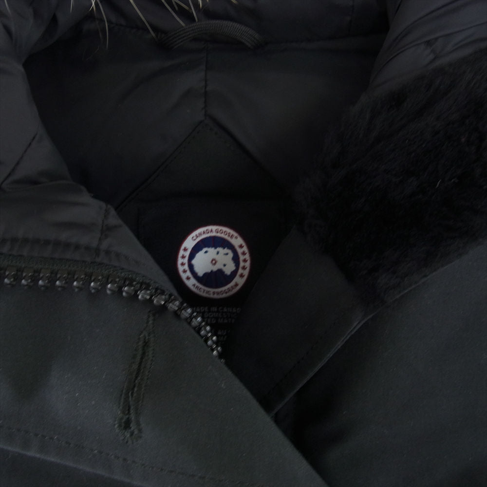 CANADA GOOSE カナダグース 2603JL BRONTE PARKA ブロンテパーカ ダウンジャケット ブラック系 S【中古】