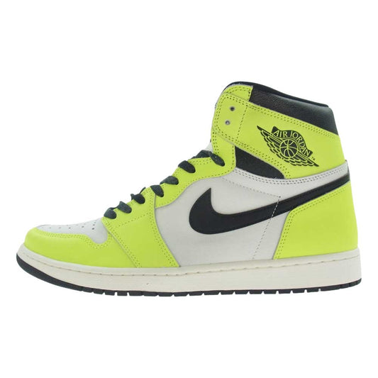 NIKE ナイキ 555088-702 Air Jordan 1 High OG Volt Visionaire エアジョーダン1 ハイ OG ボルト ヴィジョネア スニーカー イエロー系 32cm【新古品】【未使用】【中古】