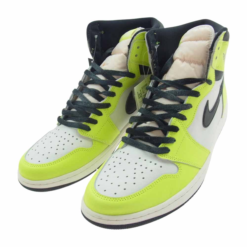 NIKE ナイキ 555088-702 Air Jordan 1 High OG Volt Visionaire エアジョーダン1 ハイ OG ボルト ヴィジョネア スニーカー イエロー系 32cm【新古品】【未使用】【中古】