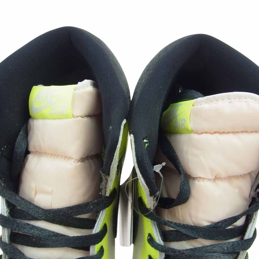 NIKE ナイキ 555088-702 Air Jordan 1 High OG Volt Visionaire エアジョーダン1 ハイ OG ボルト ヴィジョネア スニーカー イエロー系 32cm【新古品】【未使用】【中古】