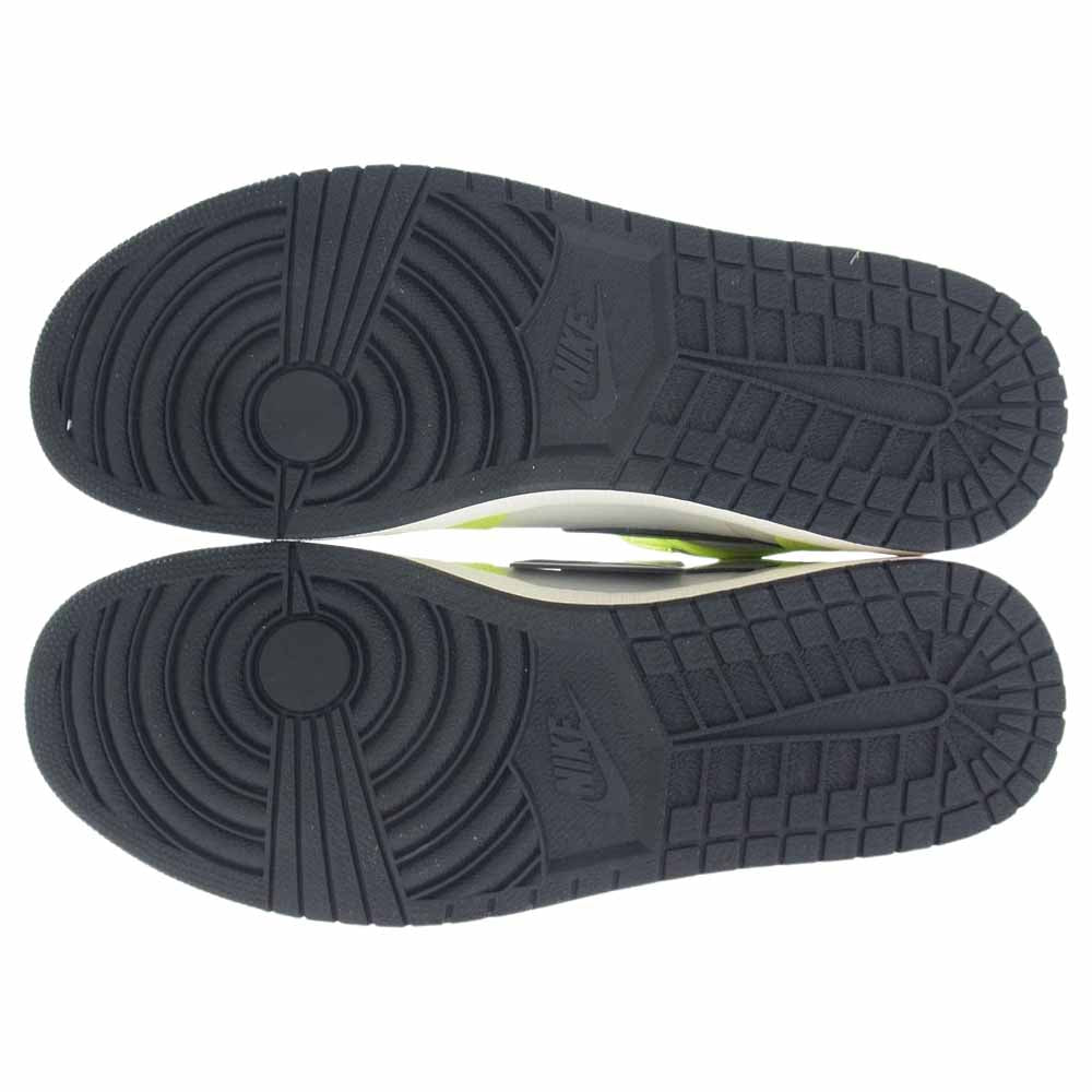 NIKE ナイキ 555088-702 Air Jordan 1 High OG Volt Visionaire エアジョーダン1 ハイ OG ボルト ヴィジョネア スニーカー イエロー系 32cm【新古品】【未使用】【中古】