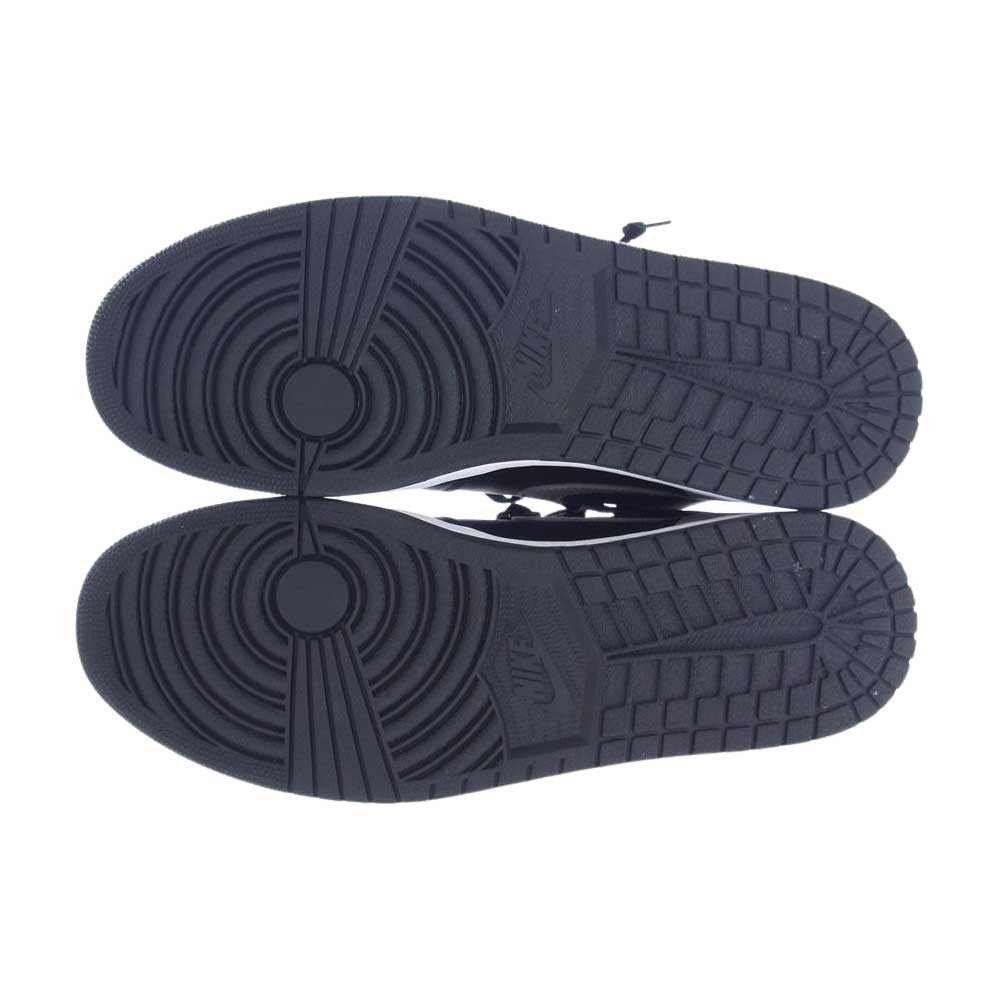 NIKE ナイキ 555088-013 AIR JORDAN 1 RETRO HIGH OG SHADOW エアジョーダン1 レトロ ハイ OG シャドー スニーカー ブラック系 グレー系 ホワイト系 32cm【極上美品】【中古】