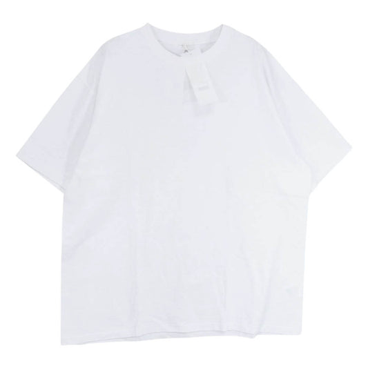 COMOLI コモリ X01-05009 空紡天竺 半袖 Tシャツ ホワイト系 4【中古】