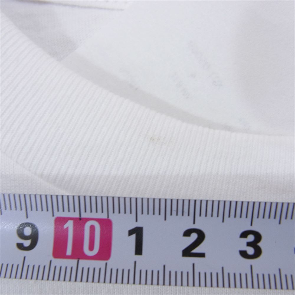 COMOLI コモリ X01-05009 空紡天竺 半袖 Tシャツ ホワイト系 4【中古】