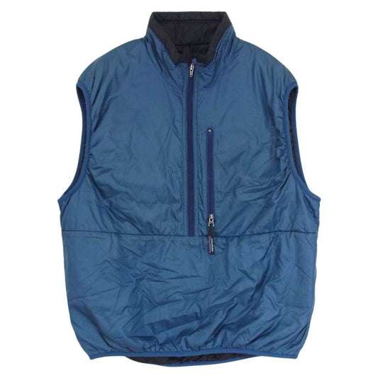 patagonia パタゴニア 99AW 99年製 USA製 PUFF BALL VEST パフボール ベスト 中綿 ブルー系 M【中古】