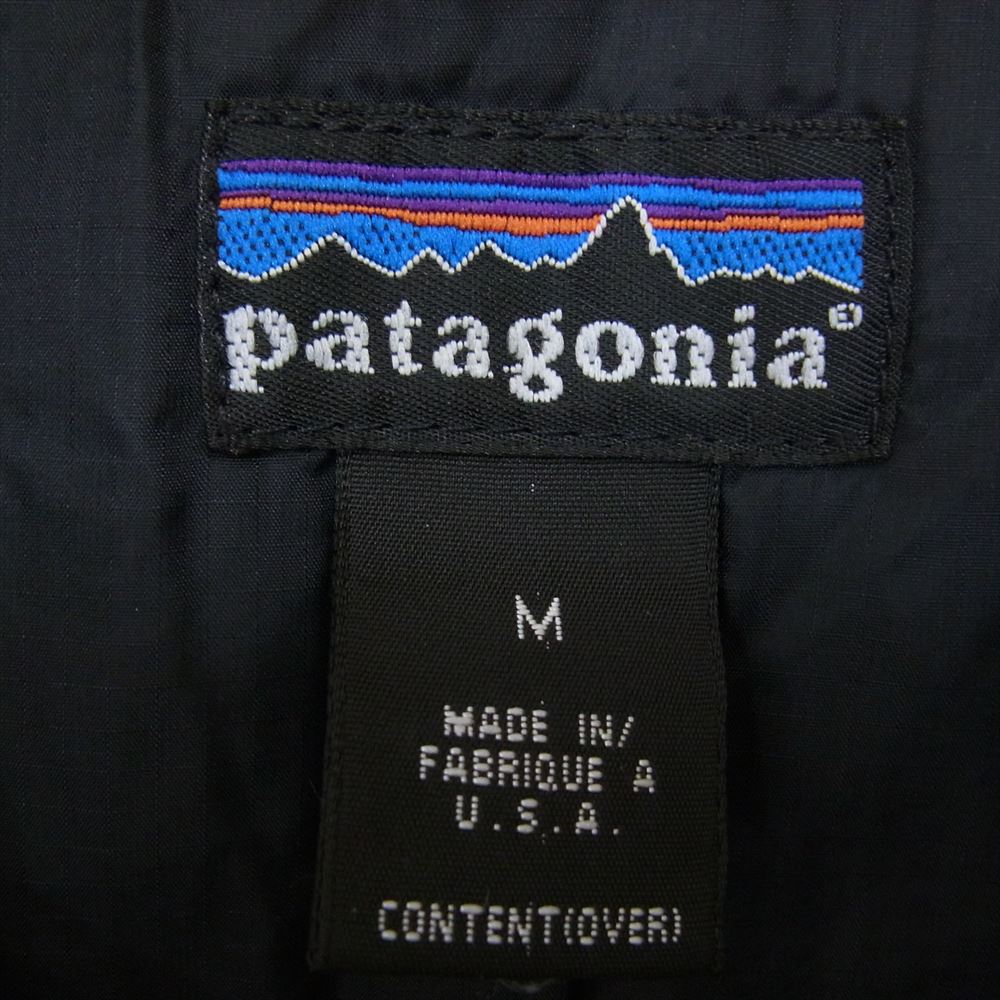 patagonia パタゴニア 99AW 99年製 USA製 PUFF BALL VEST パフボール ベスト 中綿 ブルー系 M【中古】