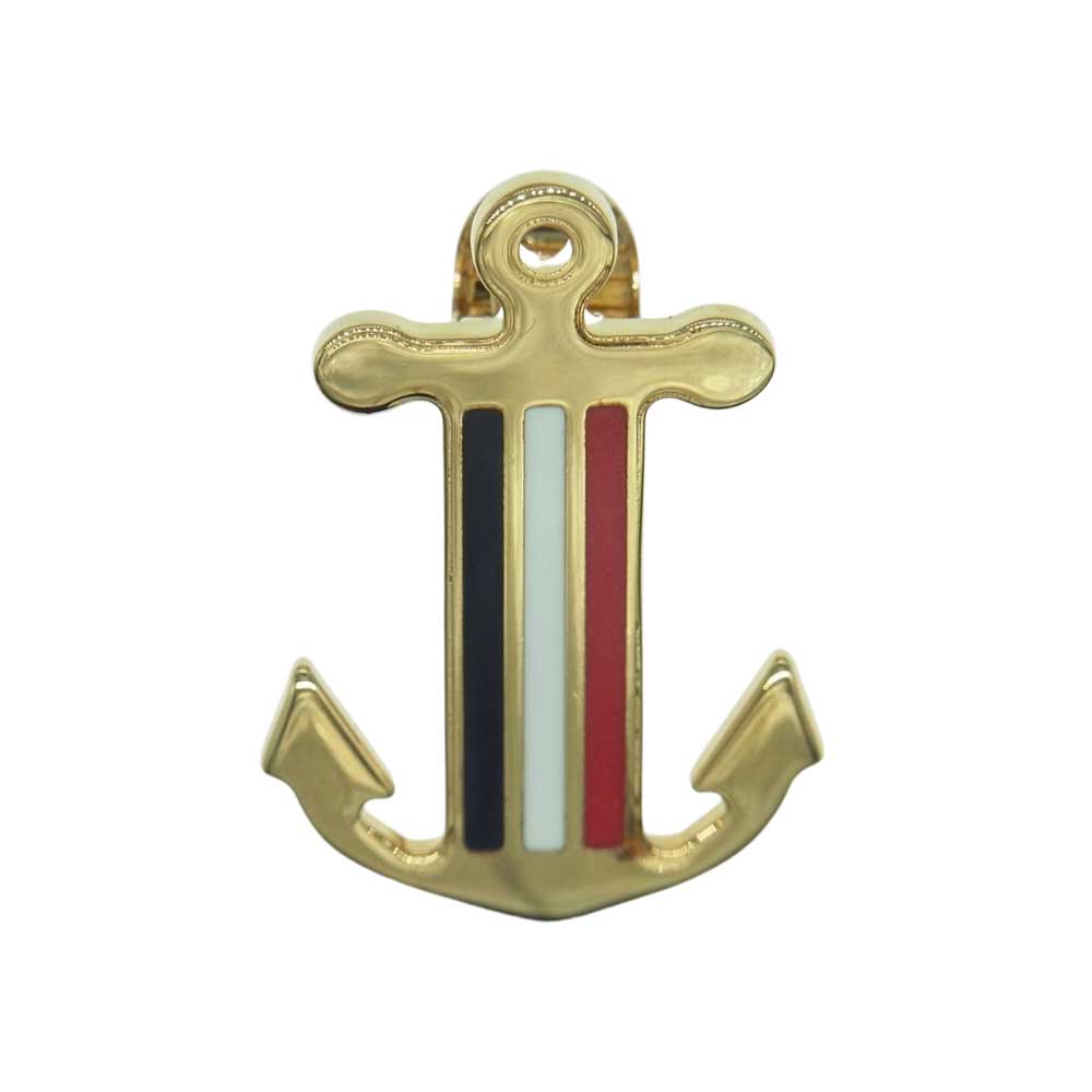 THOM BROWNE トムブラウン anchor tie bar in brass 真鍮 錨 アンカー タイバー ネクタイピン ゴールド系【中古】