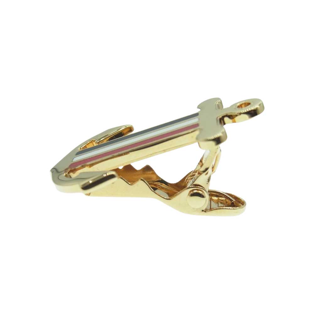 THOM BROWNE トムブラウン anchor tie bar in brass 真鍮 錨 アンカー タイバー ネクタイピン ゴールド系【中古】