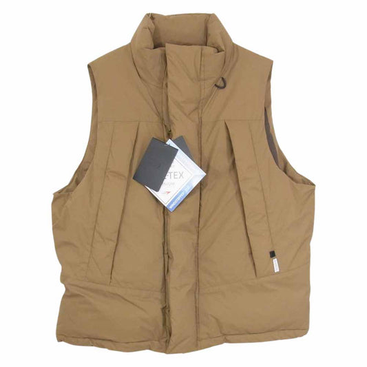 ダイワ ピア BW-18021W GORE-TEX INFINIUM EXPEDITION DOWN VEST ゴアテックス ダウン ベスト ブラウン系 M【極上美品】【中古】
