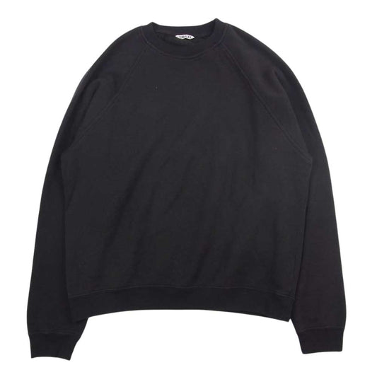 AURALEE オーラリー A22AP01LU FLUFFY SWEAT P/O フラッフィー スウェット プルオーバー トレーナー ブラウン系 3【中古】