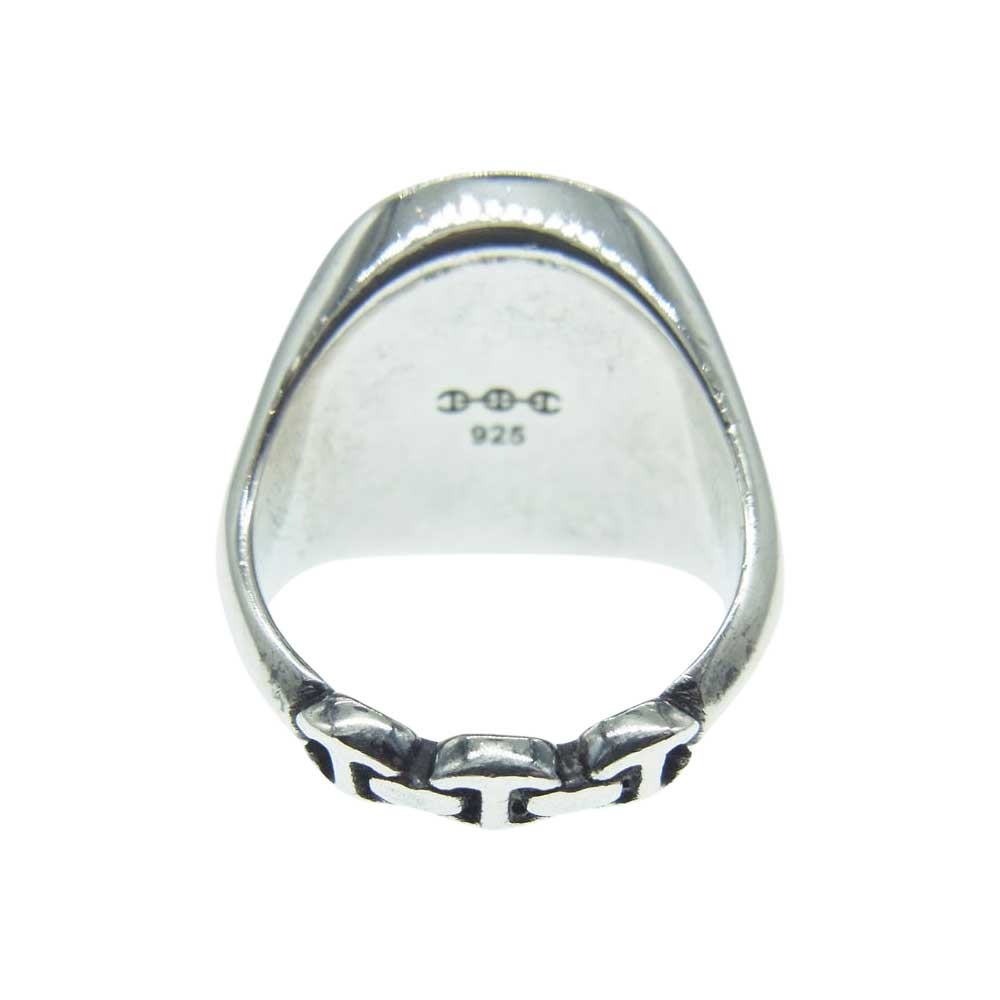 HOORSENBUHS ホーセンブース SIGNET RING シグネット シグネチャー 印台 アンカー リング シルバー系 11.5号【中古】