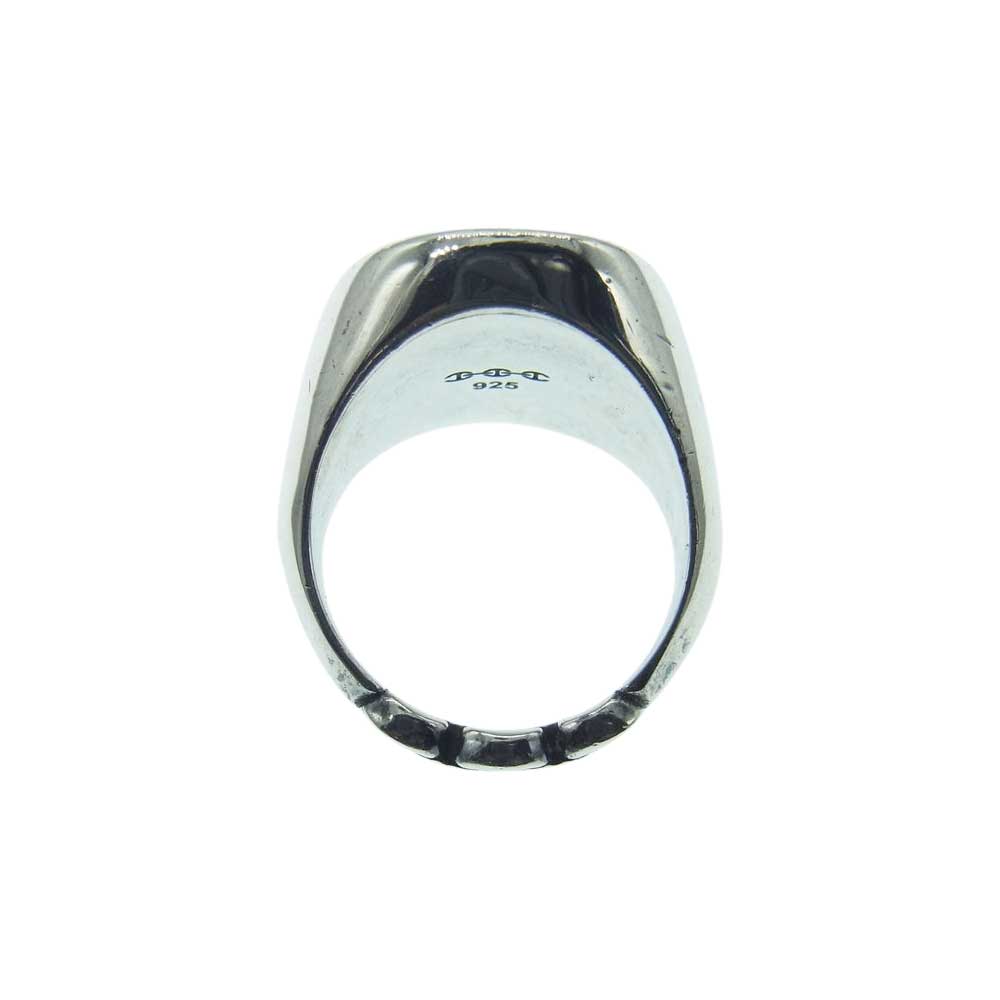 HOORSENBUHS ホーセンブース SIGNET RING シグネット シグネチャー 印台 アンカー リング シルバー系 11.5号【中古】