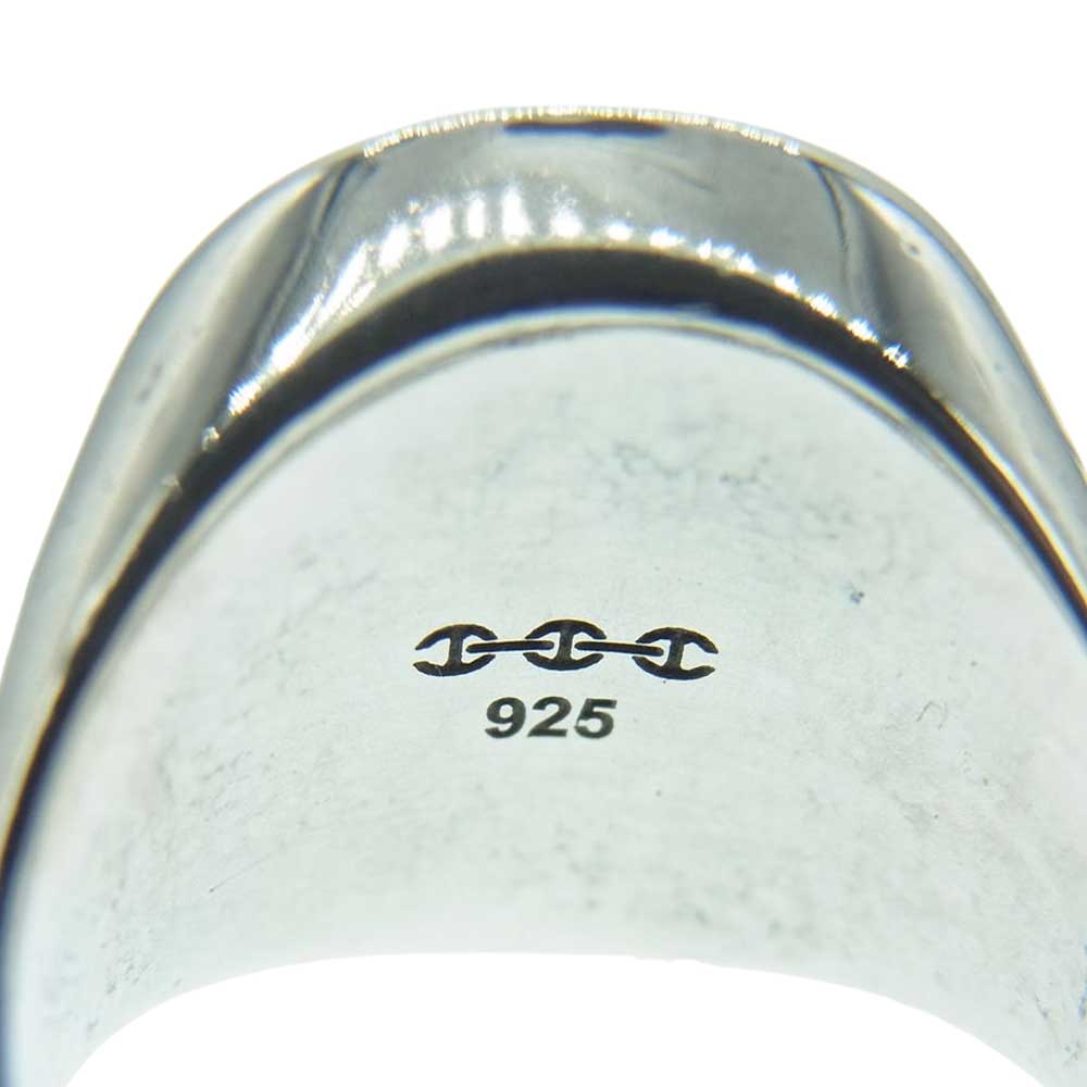 HOORSENBUHS ホーセンブース SIGNET RING シグネット シグネチャー 印台 アンカー リング シルバー系 11.5号【中古】