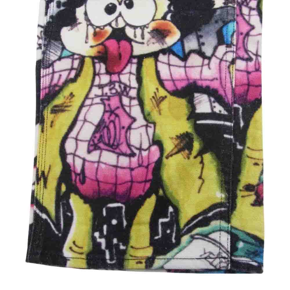 Supreme シュプリーム Lee Quinones The Yard Carpenter Pant ザヤード カーペンター 総柄 パンツ マルチカラー系 32【中古】