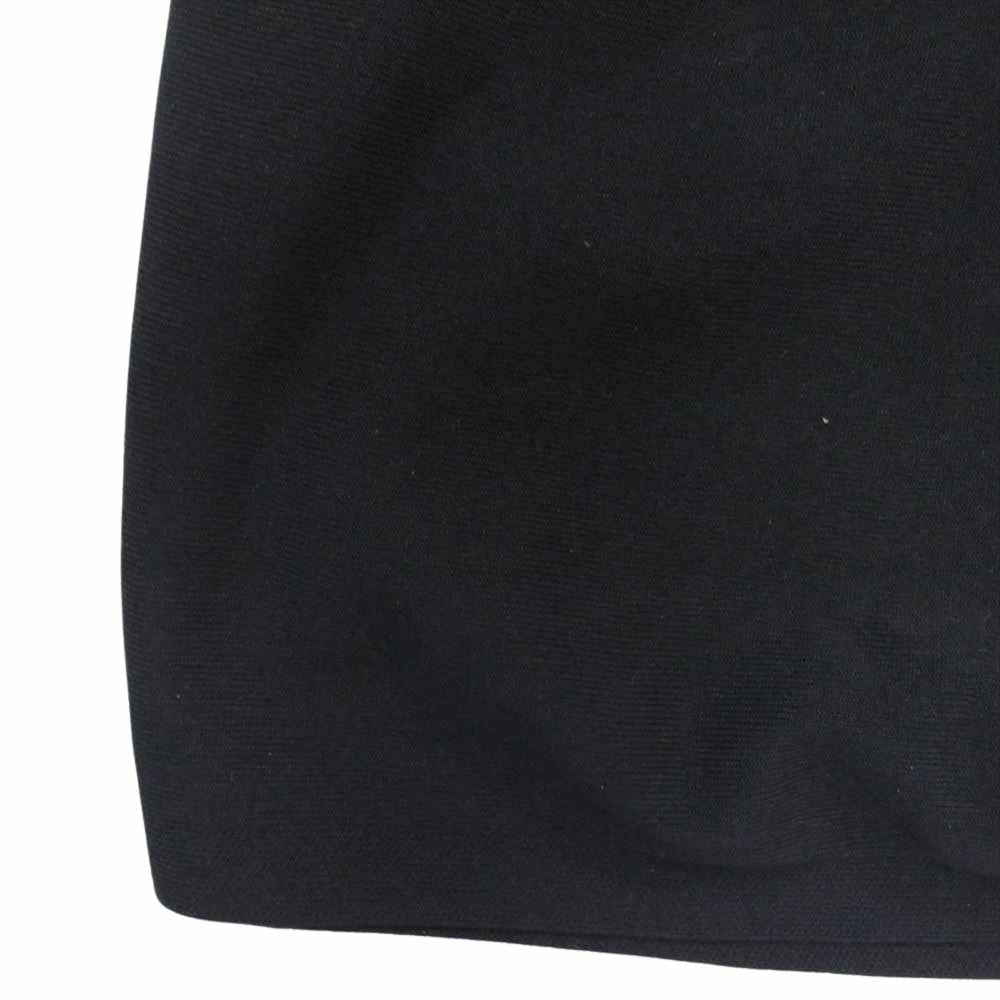 ボーダーズアットバルコニー ノースリーブ ニット ロング ワンピース ブラック系 36【中古】