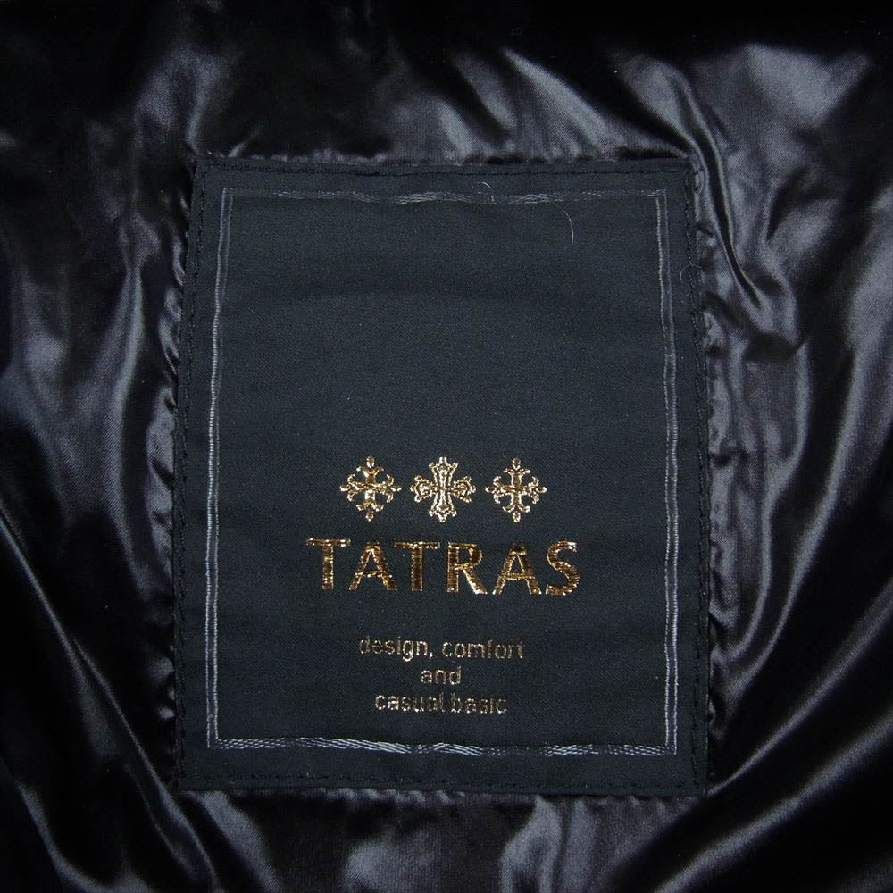 TATRAS タトラス LTA15A4425 BABILA バビラ フード ダウンジャケット ダウンコート ブラック系 01【中古】