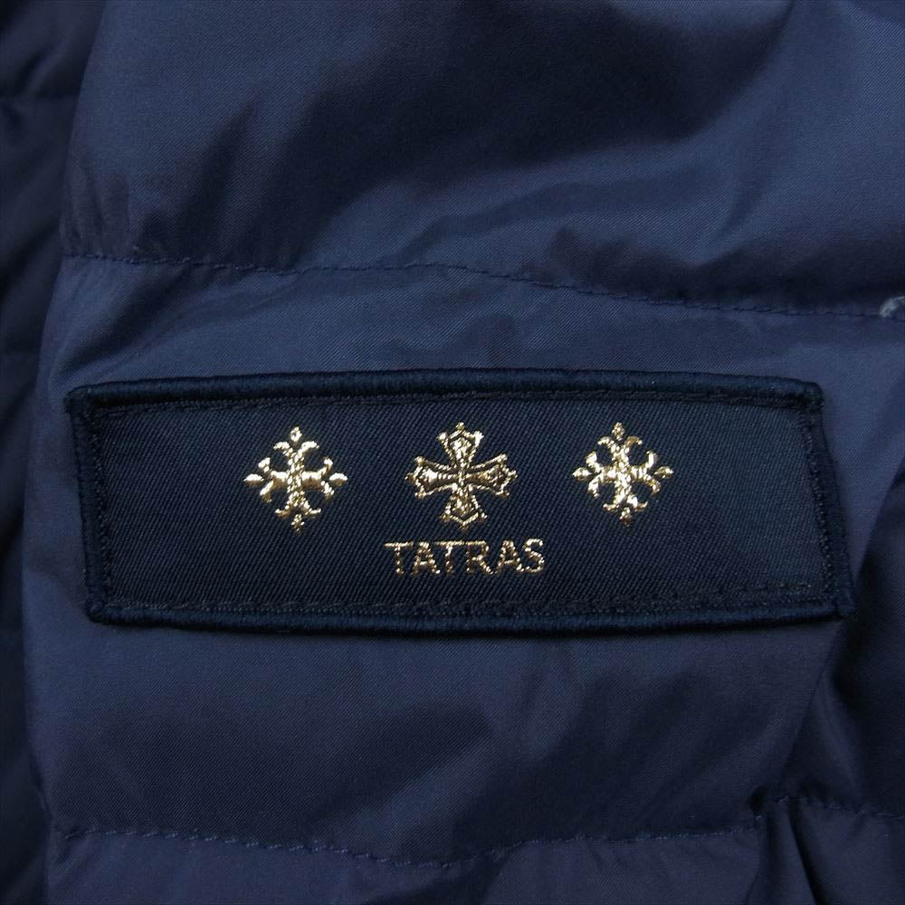 TATRAS タトラス 20AW LTK20A4164 VARENA ヴァレナ ファー フード ショート ダウンジャケット ネイビー系 01【中古】