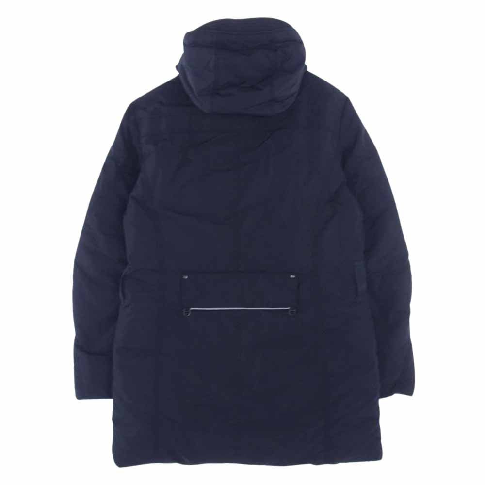 PEUTEREY ピューテリー CS01-P-794 ラビットファー フード付 ダウンコート ジャケット ダークネイビー系 S【中古】