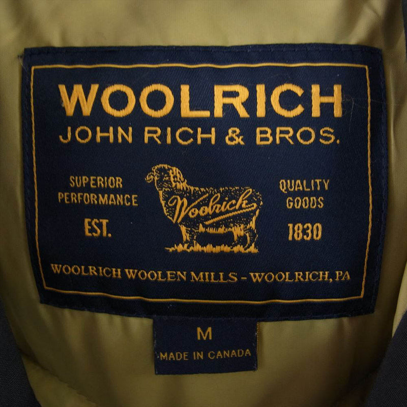 WOOLRICH ウールリッチ ARCTIC PARKA アークティック パーカー ダウン ジャケット ブラック系 M【中古】