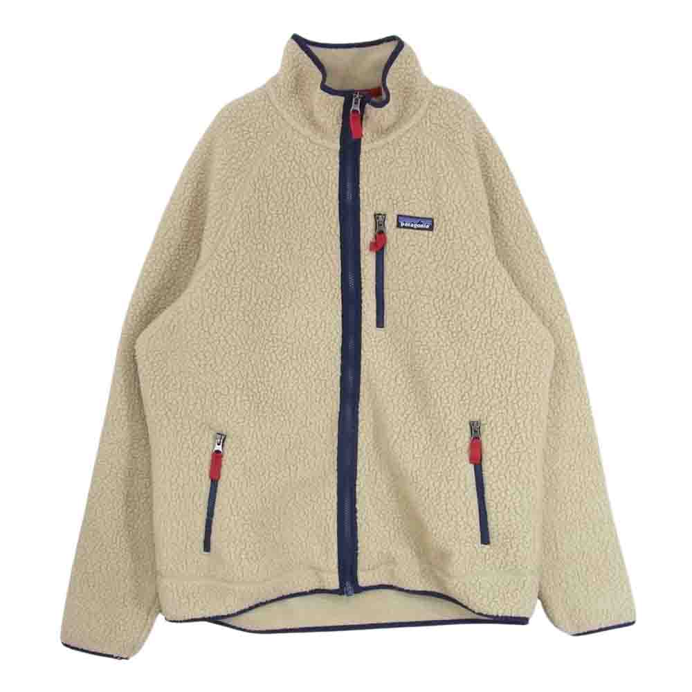 patagonia パタゴニア 22800 RETRO PILE JACKET レトロパイル フリース ジャケット ベージュ系 L【中古】