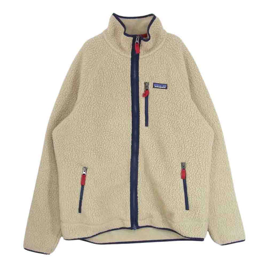 patagonia パタゴニア 22800 RETRO PILE JACKET レトロパイル フリース ジャケット ベージュ系 L【中古】