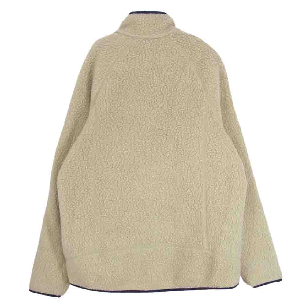 patagonia パタゴニア 22800 RETRO PILE JACKET レトロパイル フリース ジャケット ベージュ系 L【中古】