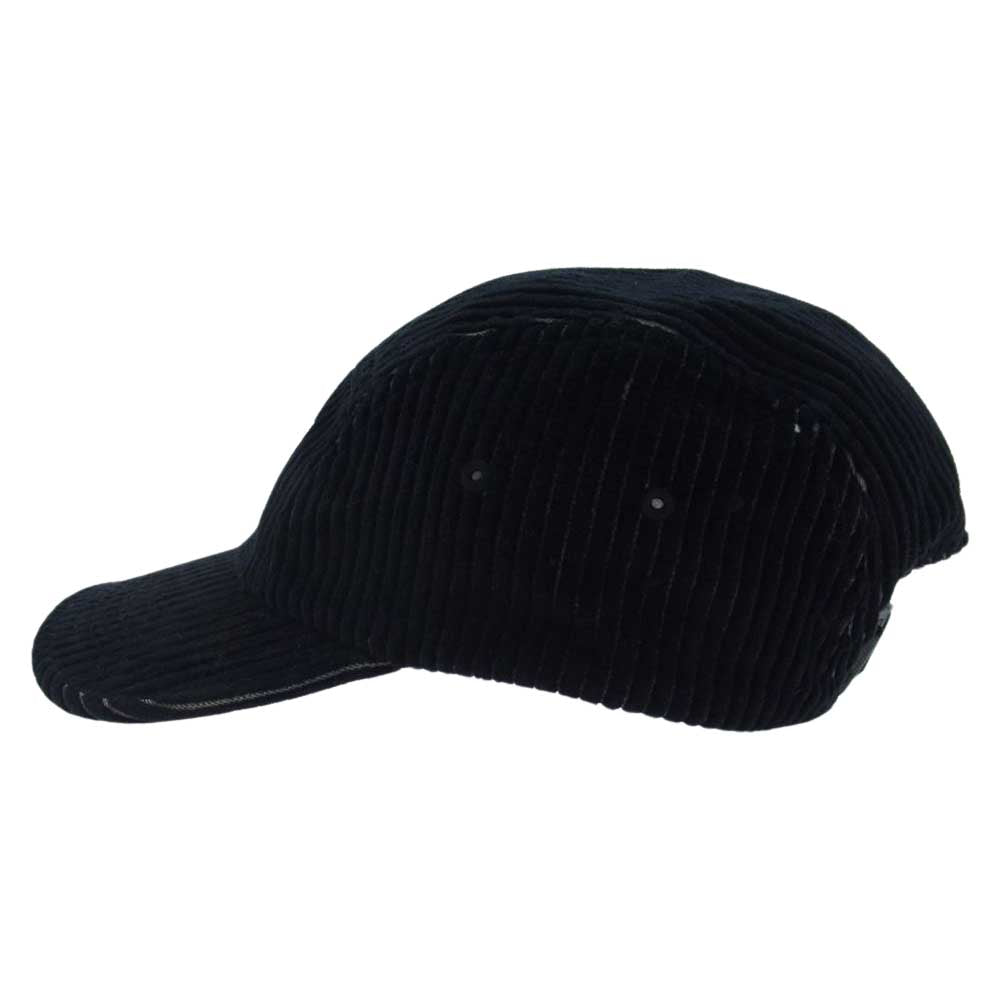 Supreme シュプリーム 23SS 2-Tone Corduroy Camp Cap 2トーン コーデュロイ キャンプキャップ ブラック系【美品】【中古】
