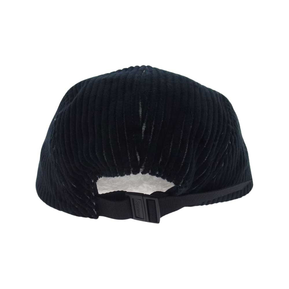 Supreme シュプリーム 23SS 2-Tone Corduroy Camp Cap 2トーン コーデュロイ キャンプキャップ ブラック系【美品】【中古】