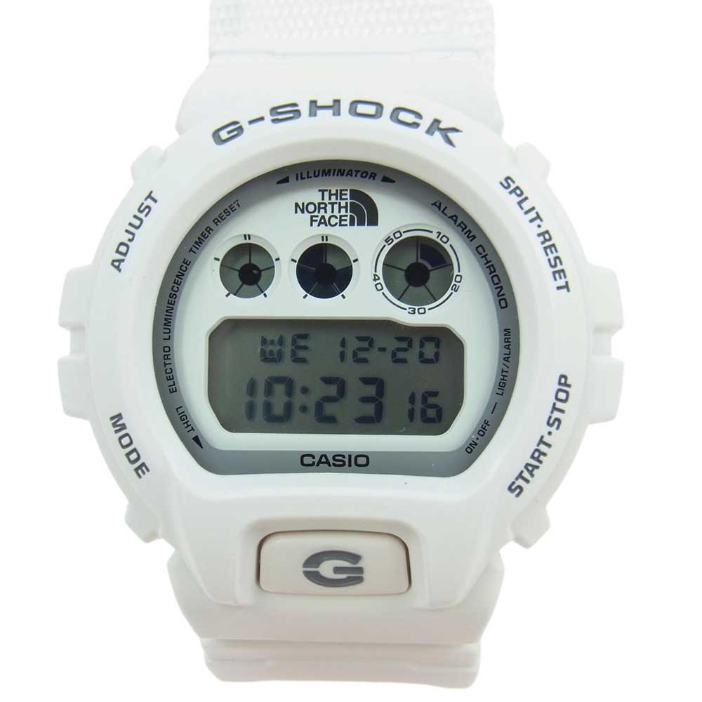 Supreme シュプリーム 22AW × THE NORTH FACE × G-SHOCK トリプルコラボ デジタル 腕時計 ウォッチ ホワイト系【中古】