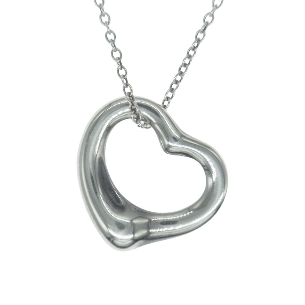 TIFFANY&Co. ティファニー エルサ・ペレッティ オープン ハ―ト 11mm AG925 SPAIN シルバー系【中古】